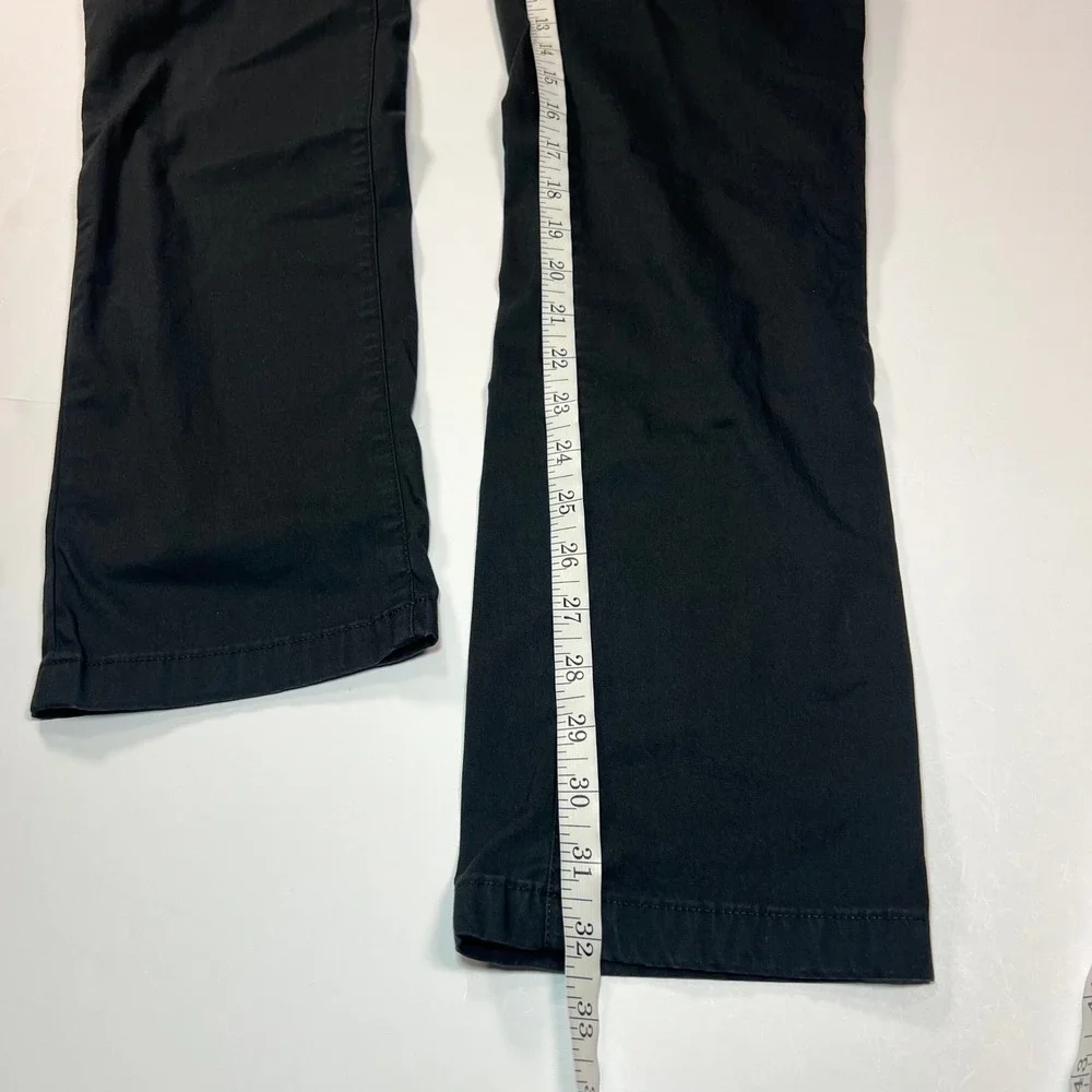 Birddogs Khaki Pants Mens 32x34 Black Built-in Liner Stretch Chino Trousers Golf